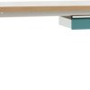 Kompletny stół warsztatowy PROFI standard z płytą z litego drewna, szer. X gł. X wys. = 2000 x 700 x 840 mm Manuflex WP5