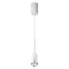 Lampa wisząca FLOWER WHITE CHROME 1xGU10 ML0275 Milagro
