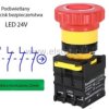 Podświetlany przycisk dłoniowy; LED; 24V; 3x NC