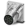 Złącze wielostykowe przemysłowe 7-pinowe M17 Montaż przedni Wtyczka Phoenix Contact