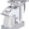 Blickle 927268 LH-SPO 125G-1-FI-FS Rolka obrotowa z blachy stalowej Średnica koła: 125 mm Maksymalne obciążenie: 700 kg