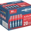 Baterie AA Ansmann LR06 Red-Line 5015548, 1.5 V, alkaliczno-manganowe, 20 szt.