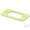 Uszczelka 9-pinowe Uszczelka do Złącza D-Sub Fluorosilikon z domieszką srebrno-aluminiową TE Connectivity