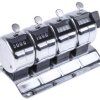 Licznik Resetowanie Ręcznie RS PRO Narzędzia mechaniczne 4-cyfrowy Licznik
