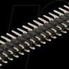 66699 Pin header 20 pin, pitch 2.54 mm, 2-row, straight, 5 pieces