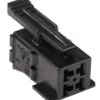 Złącze samochodowe 4-pinowe TE Connectivity 2-rzędowe Żeński Junior Power Timer Wciskane Obudowa złącza samochodowego