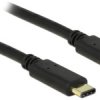 DeLOCK 2m, 2xUSB2.0-C kabel USB USB 2.0 USB C czarny