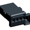 Złącze samochodowe 4-pinowe TE Connectivity -rzędowe Żeński MQS Wciskane Obudowa złącza samochodowego