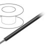 Przewód na rolce o długości 30,5m linka Cu, 150V PVC czarny 24 AWG 1550 BK005