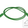 Przewód pomiarowy 22.050.050.4;PVC; zielony;2xwtyk ban. 2mm;0.5m;0.5mm2