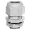 Dławnica Kablowa Poliamidowa M25 Ip68 Jasnoszara Iso-25 098005