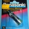 3,6V/110mAh P-201 PANASONIC AKU.