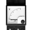 Woltomierz analogowy na szynę TH 250V /pomiar pośredni/ klasa 1,5 45x45mm FQ 0507 004802160