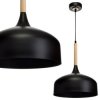 Lampa wisząca TAYLOR BLACK 1xE27 60W MLP6218 Milagro