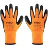 Rękawice robocze zimowe, ochronne odblaskowe rozmiar 8 pomarańczowe 97-612-8 NEO