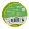 Taśma izolacyjna 19mm 20m żółto-zielona 2420105 SCHNEIDER ELECTRIC