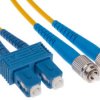 Kabel światłowodowy długość: 5m Z zakończeniem złącze B<B>: SC złącze A: FC średnica: 9/125μm Jednomodowy 0.3