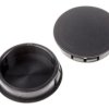 Zaślepka, Czarny Niegwintowany, Nylon 66, Zaślepianie, 44.5mm 49.7mm RS PRO