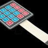 Developer boards - membrane keyboard, 4 x 4 digits