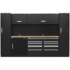 Sealey APMSCOMBO7W Premier™ Storage System with Pressed Wood Worktop 3.55m