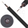 Kabel instrumentalny AC106SW 1x0,22mm2 Cu niezbalansowany czarny Klotz