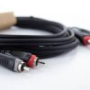 Audio kabel Cordial EU 3 PC 14841, Jack, RCA/Cinch, 3 m
