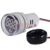 MODUŁ MIERNIKA AMPEROMIERZ 0-100A BIAŁY 28MM