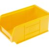 Pojemnik do przechowywania głębokość 167mm szerokość 101mm wysokość 76mm Żółty PP RS PRO