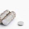 20x2 mm Cylindical 3M Self-Adhesive N38 Neodymium Magnet