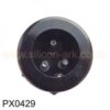 PX0429 male 250V 3A compact power panel connector - Bulgin