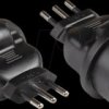 PA-6502S Power adapter, IT plug, type L, F, black