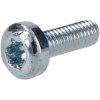 R-TECH 337214 Pan Head Recess T Drive Machine Screws M4 12mm T20 - Pack Of 100