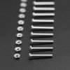 10 Sets M3x20 Screw Low Profile Hex Head Cap Screw