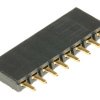 Gniazdo PCB 8 -pinowe raster: 2.54mm typu płytka – płytka Proste Przewlekany