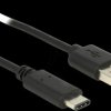83600 USB type-C plug > USB 2.0 -A plug, 1.0 m