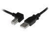 StarTech.com USBAB1ML 1m USB 2.0 A to Left Angle B Cable - M/M