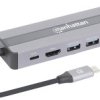 Manhattan 153928 Stacja dokująca USB-C®