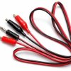 Przewody pomiarowe do miernika PK3 - z krokodylkami 100cm 1m