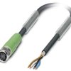 Kabel do czujników/elementów wykonawczych Phoenix Contact SAC-4P-15,0-PUR/M 8FS SH 1400362, kabel, otwarte końcówki, 1 s