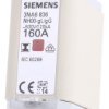 Bezpiecznik NH 160A 500V ac NH00 gG Siemens