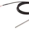 Termopara typ PT 100, -50C do +250C 125mm kabel 2m, Stal nierdzewna
