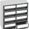 Treston 0830-5 produkt uniwersalny Szafka z szufladami do sztaplowania (S x W x G) 400 x 395 x 300 mm szary błyszczący,