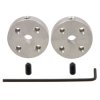 Pololu Universal Aluminium Mounting Hub for 4mm Shafts - M3 Holes (2-Pack)