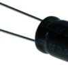 Electrolytic capacitor, 100 µF, 40 V (DC), -10/+50 %, radial, pitch 5 mm, Ø 10 mm, E-KM3438