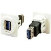 Cliff CP30205NXW Adapter USB Type A to Type A Socket 1pc