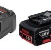 Bosch Professional GBA + GAL 1880 CV 1600A00B8J Ładowarka i akumulator do elektronarzędzi 18 V 5 Ah Li-Ion