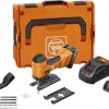 Fein FEIN - F-IRON JIG 26 AS Set Akku-Stichsäge Wyrzynarka akumulatorowa 71360562000 zaw. 2 akumulatory, zaw. ładowarkę,