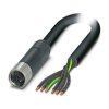 Kabel zasilający 6 Core Polichlorek winylu PVC Sheath Black, Grey