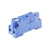Finder 94.82 Relay Socket 29.5x23x71.3mm blue DIN Rail mount screw terminals