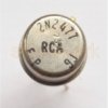 2N2477 silicon NPN transistor - RCA